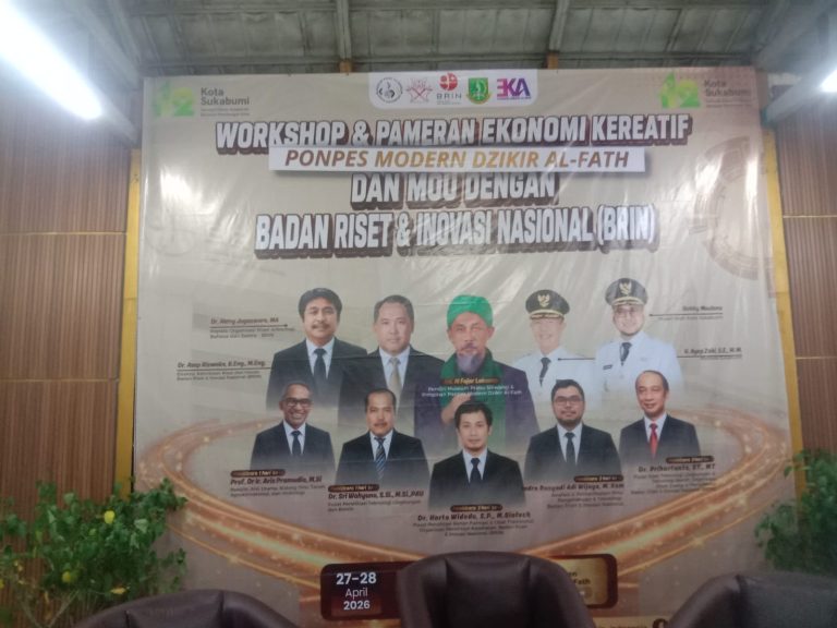 Ponpes Modern Dzikir Al’fath Gelar Workshop dan Pameran Ekonomi Kreatif